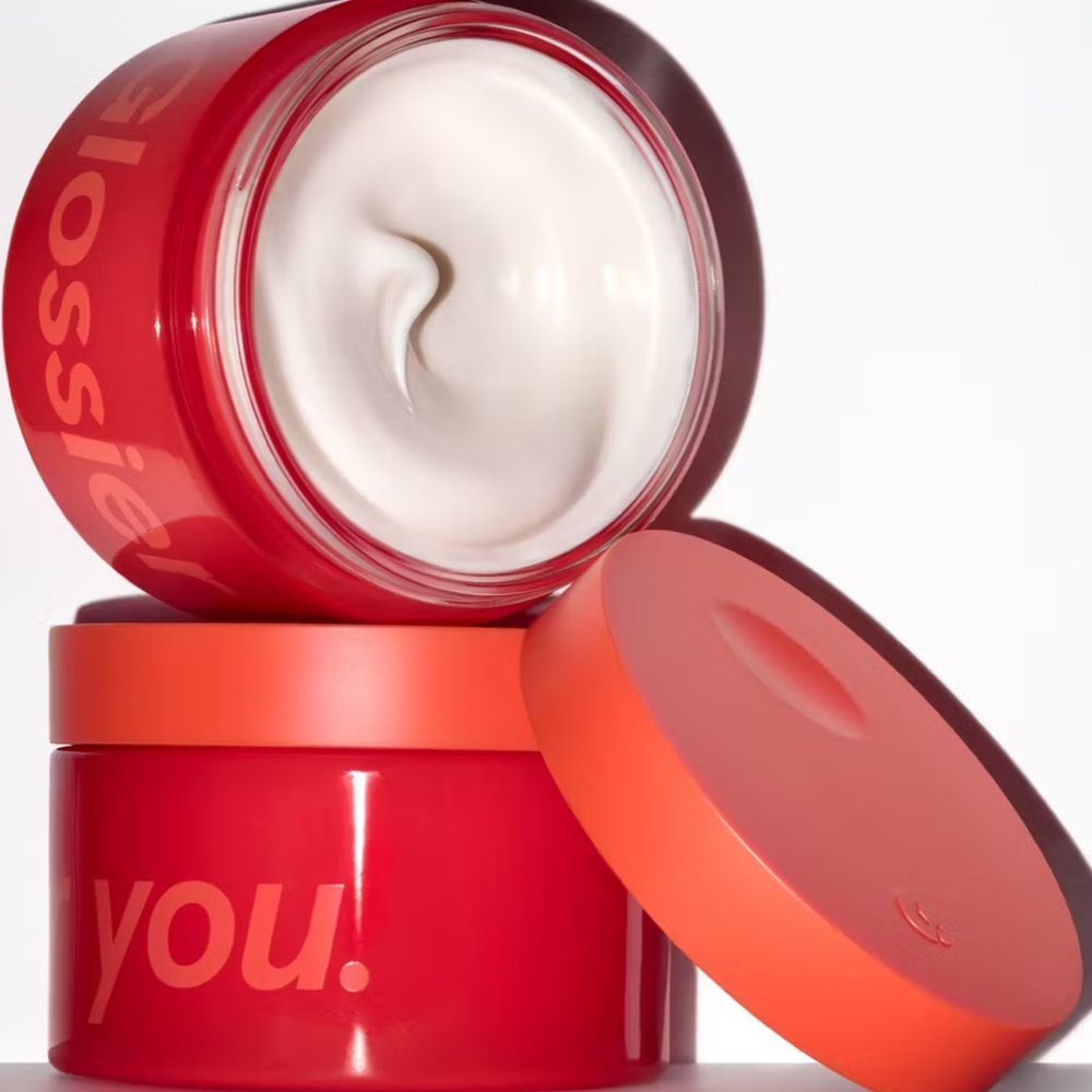 GLOSSIER YOU crème de you dry touch body butter scented body cream, 7.2 fl oz